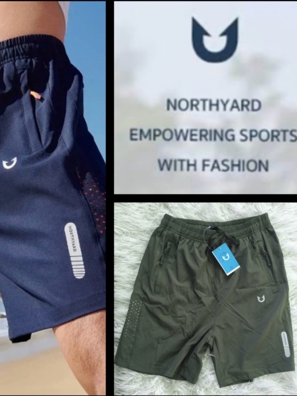 NWT Northyard Men’s Athletic Hiking Shorts